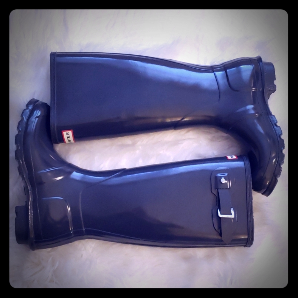 🆕️ Hunter Originals Tall Gloss rainboots